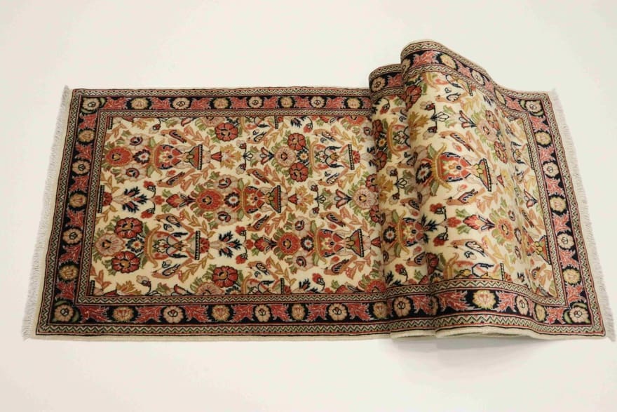 Qom Persian Rug 305 × 80 cm, Wool, hand-knotted
