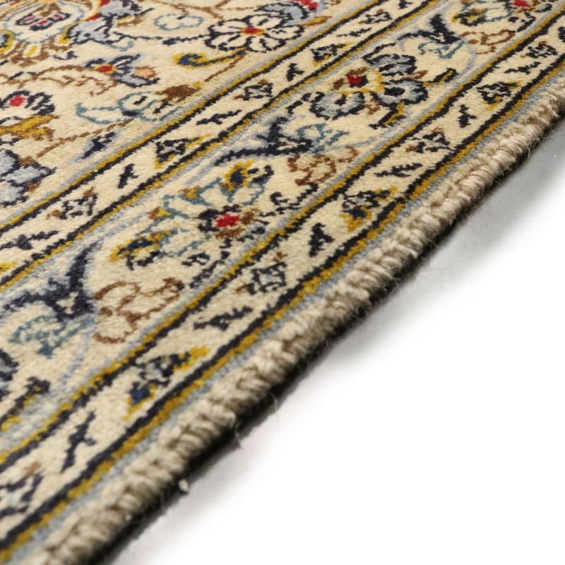 kashan-teppich-415x299-cm-cremefarben-handgeknupft-perserteppich-7 Kashan Persian Rug — hand-knotted, Wool