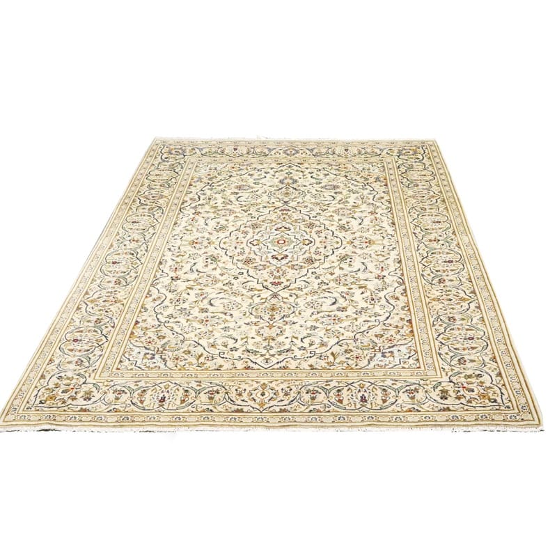 Kashan Persian Rug 340 × 243 cm, Wool, hand-knotted