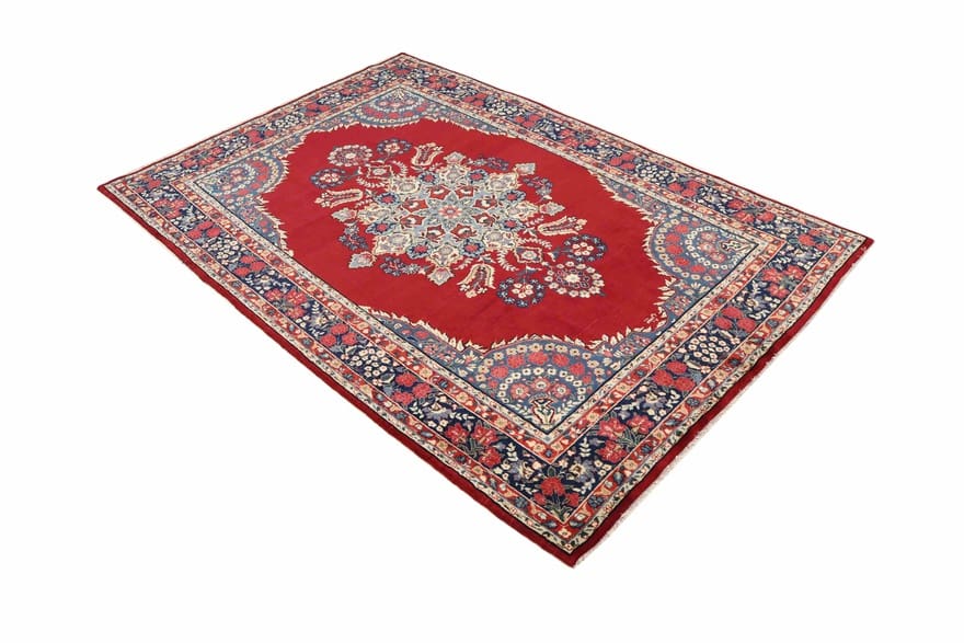 yazd-teppich-302x202-cm-mit-floralen-motiven-handgeknupft-perserteppich-5 Yazd Persian Rug — hand-knotted, 300 × 201 cm, Wool