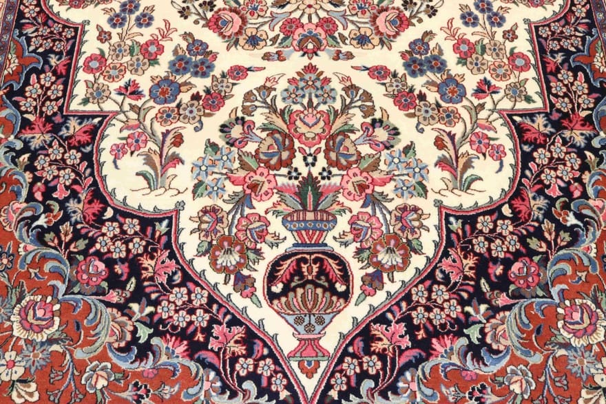 Kashmar Persian Rug — hand-knotted, 300 × 199 cm, Wool