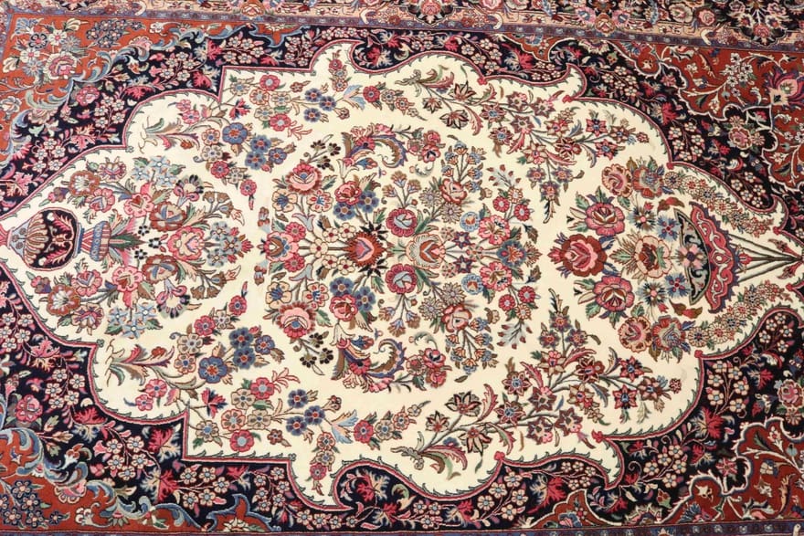 Kashmar Persian Rug — hand-knotted, 300 × 199 cm, Wool