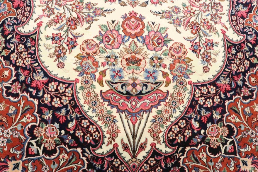 Kashmar Persian Rug — hand-knotted, 300 × 199 cm, Wool
