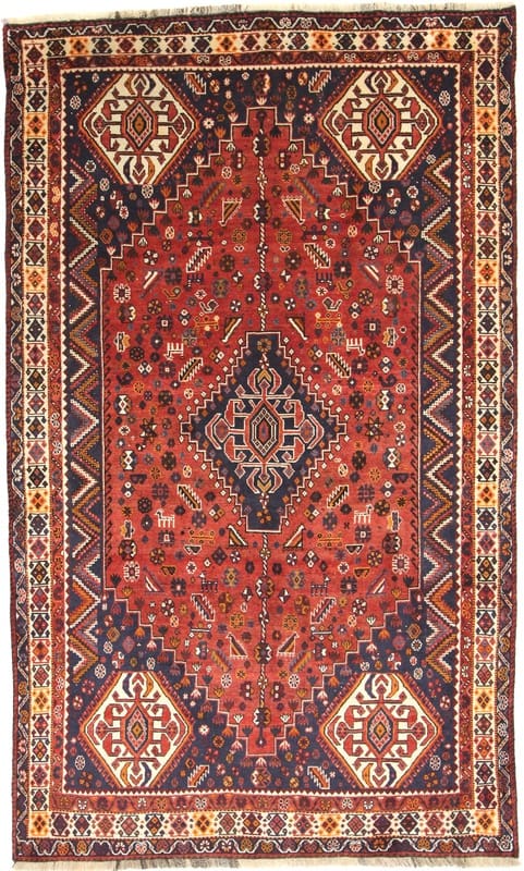 Qashqai Persian Rug 269 × 159 cm, Wool, hand-knotted