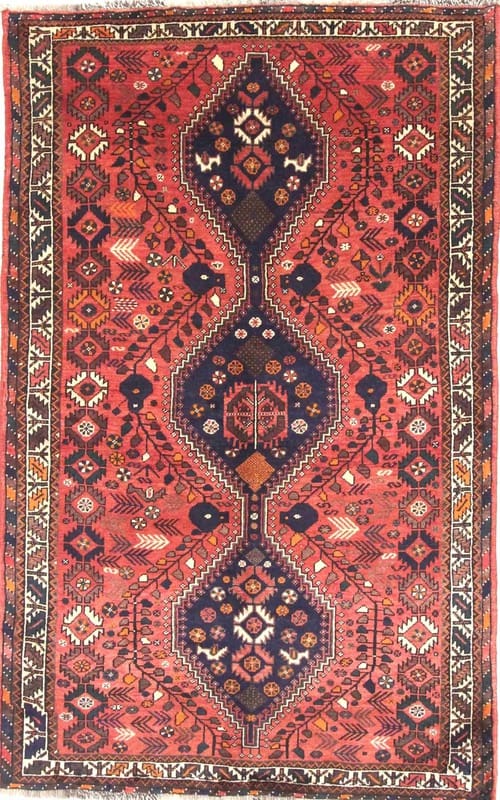 ghashghai-teppich-256x159-cm-90000-knoten-m-handgeknupft-perserteppich Qashqai Persian Rug — hand-knotted, 254 × 158 cm, Wool