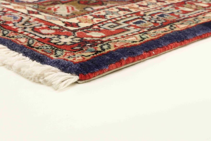 Hand-Knotted Wool Sarouk Farahan Persian Rug, 107 × 70 cm