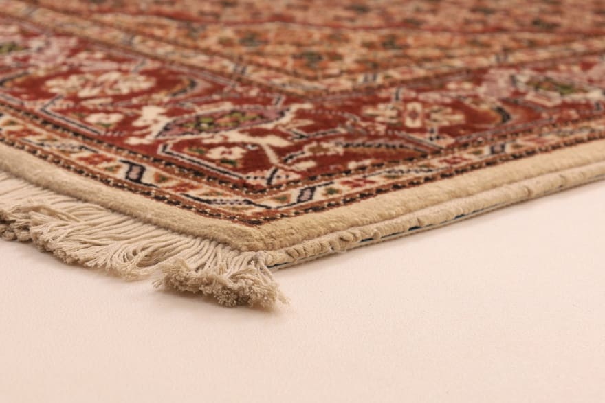 Tabriz Persian Rug — hand-knotted, 203 × 155 cm, Wool & Silk