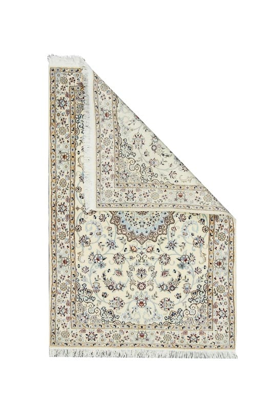exklusiver-nain-6la-teppich-159x107-cm-handgeknupft-persien-1 Hand-Knotted Wool & Silk Nain Persian Rug, 157 × 106 cm