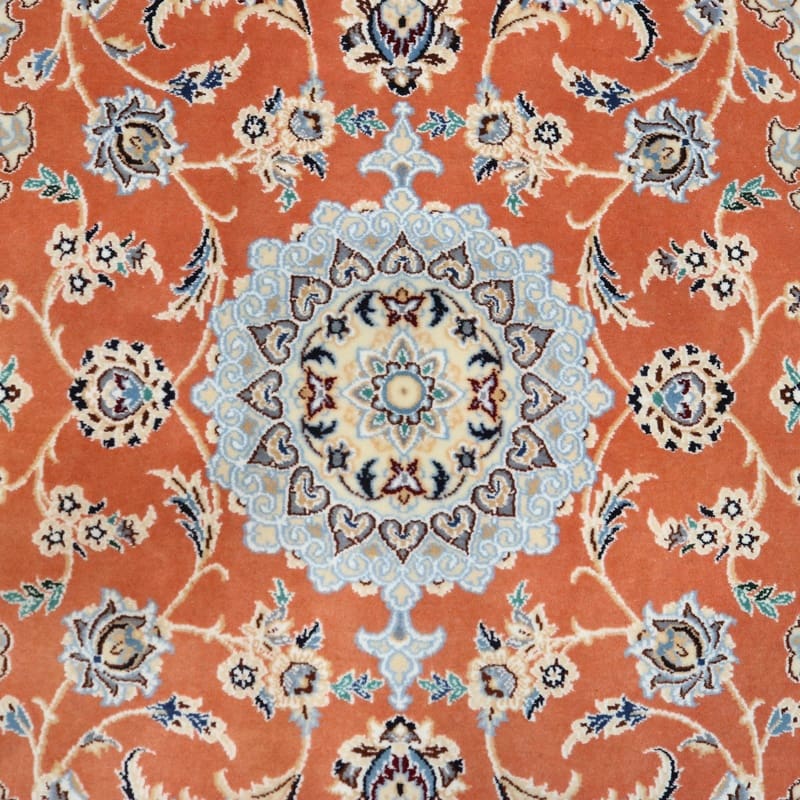 Nain Persian Rug 152 × 94 cm, Wool & Silk, hand-knotted