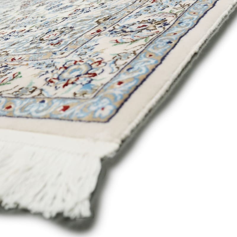 Nain Persian Rug — hand-knotted, 168 × 107 cm, Wool & Silk