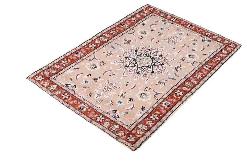 Nain Persian Rug 126 × 83 cm, Wool, hand-knotted