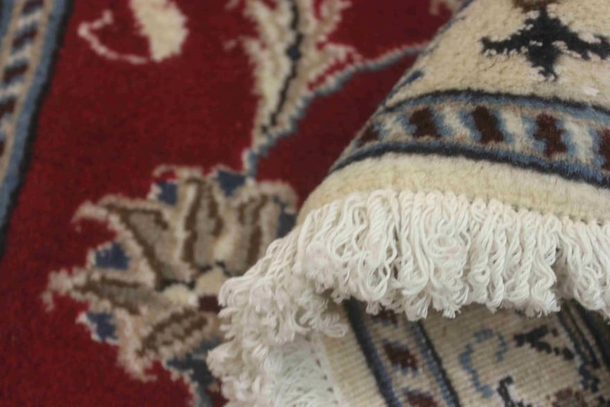 Nain Persian Rug 146 × 96 cm, Wool, hand-knotted