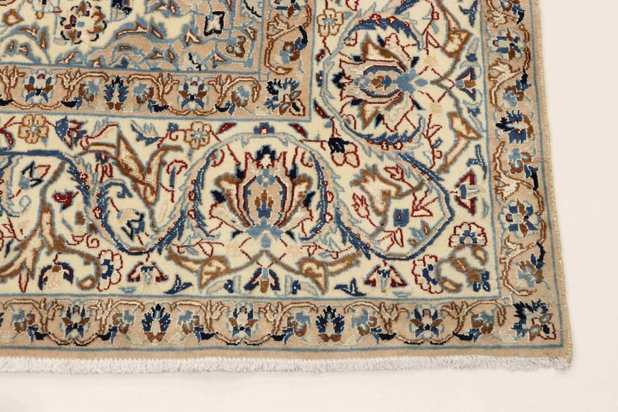 orientteppich-nain-9-la-carpet-382x241-feine-knupfkunst-handgeknupft-5 Hand-Knotted Wool Nain Persian Rug, 381 × 240 cm