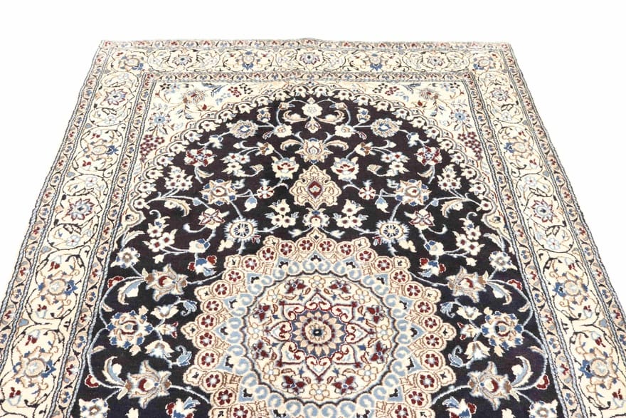nain-9la-orientteppich-233x145-cm-handgeknupft-feine-qualitat-2 Nain Persian Rug 233 × 145 cm, Wool & Silk, hand-knotted