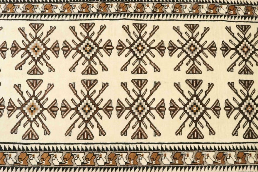 Shiraz Persian Rug 199 × 100 cm, Wool, hand-knotted