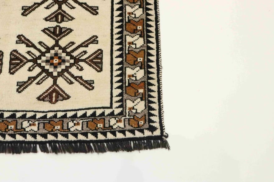 Shiraz Persian Rug 199 × 100 cm, Wool, hand-knotted