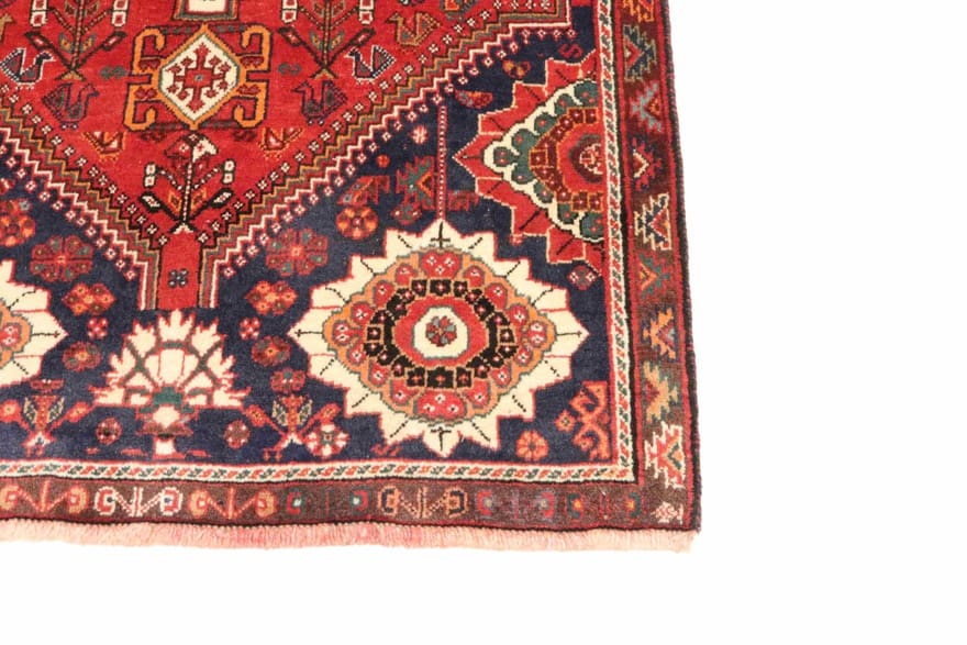 Qashqai Persian Rug — hand-knotted, 166 × 106 cm