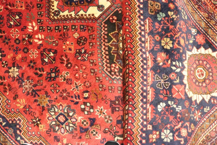 ghashghai-teppich-286x189-cm-160000-knoten-perserteppich-handgeknupft-4 Qashqai Persian Rug — hand-knotted, 284 × 188 cm