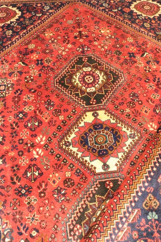 ghashghai-teppich-286x189-cm-160000-knoten-perserteppich-handgeknupft-7 Qashqai Persian Rug — hand-knotted, 284 × 188 cm