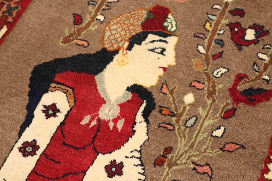 Qashqai Persian Rug — hand-knotted, 151 × 102 cm, Wool