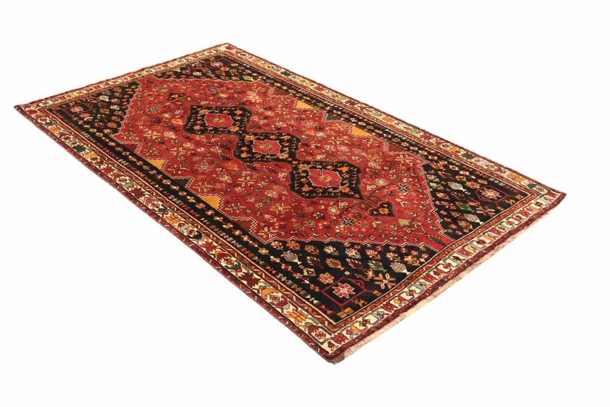 Qashqai Persian Rug 279 × 165 cm, Wool, hand-knotted