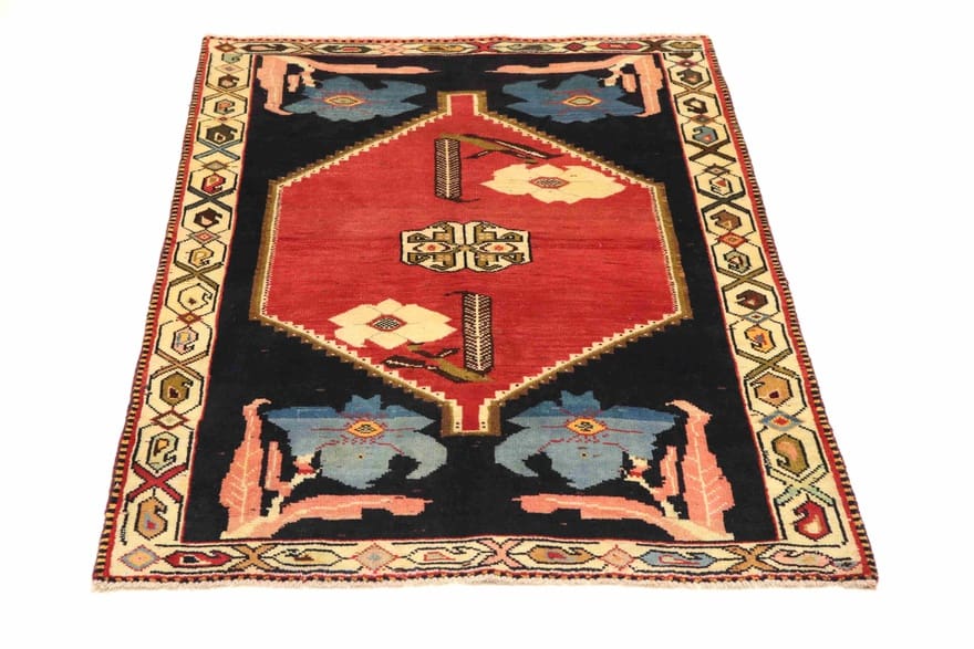 ghashghai-teppich-159x115-cm-160000-knoten-m-handgeknupft-perserteppich-1 Hand-Knotted Wool Qashqai Persian Rug, 157 × 114 cm