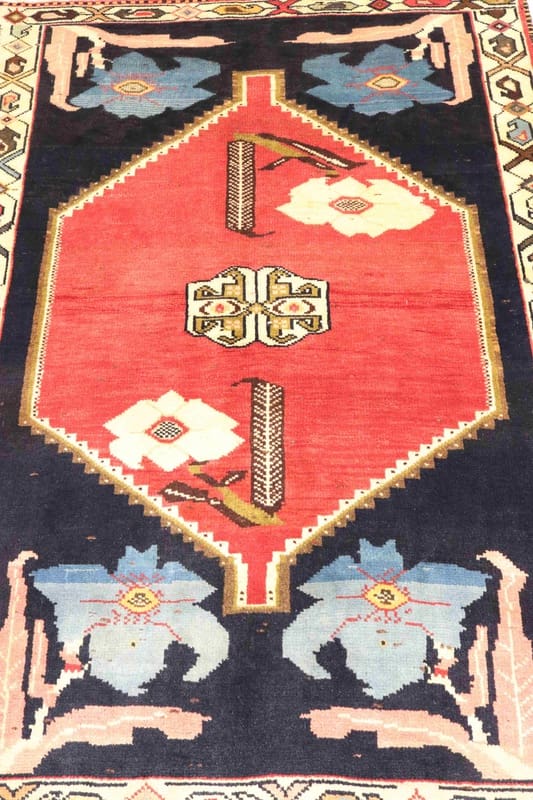 ghashghai-teppich-159x115-cm-160000-knoten-m-handgeknupft-perserteppich-2 Hand-Knotted Wool Qashqai Persian Rug, 157 × 114 cm