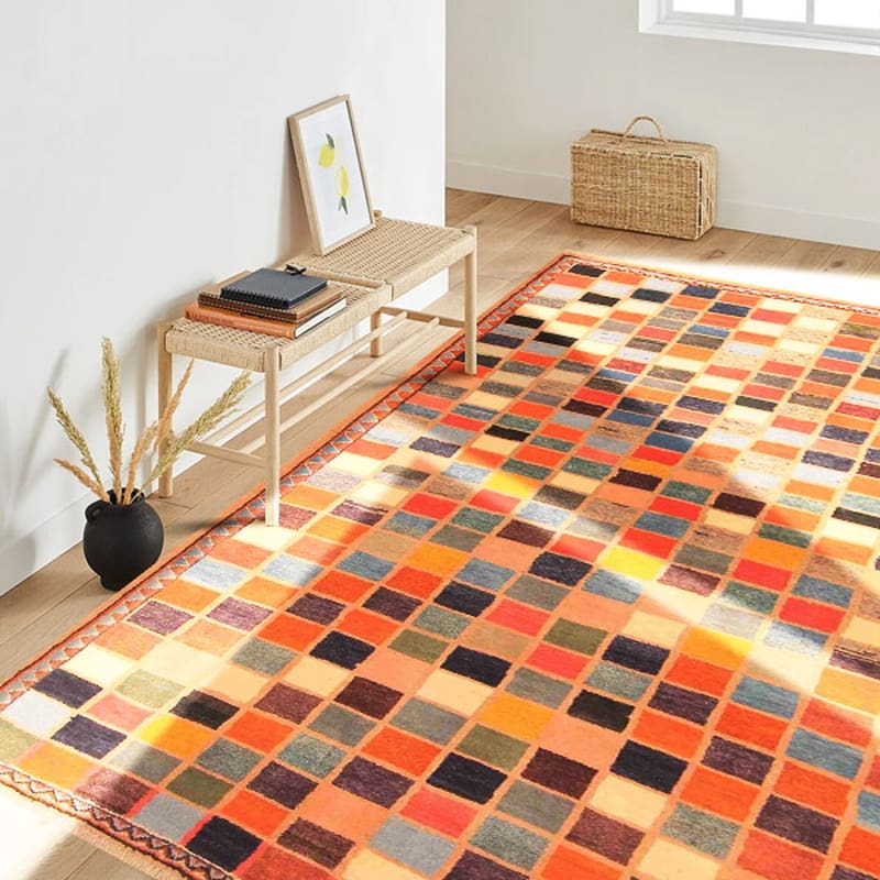 Qashqai Persian Rug — hand-knotted, 187 × 106 cm, Wool