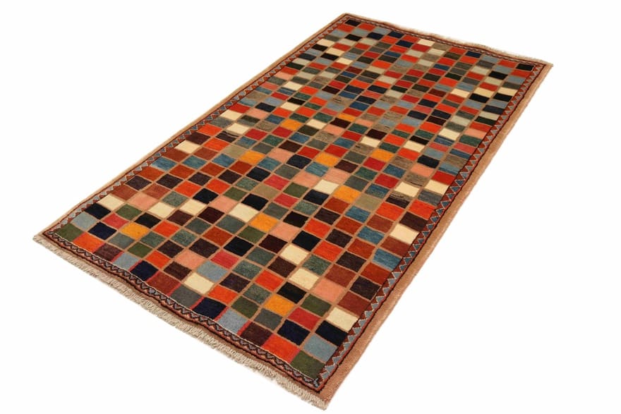 Qashqai Persian Rug — hand-knotted, 187 × 106 cm, Wool