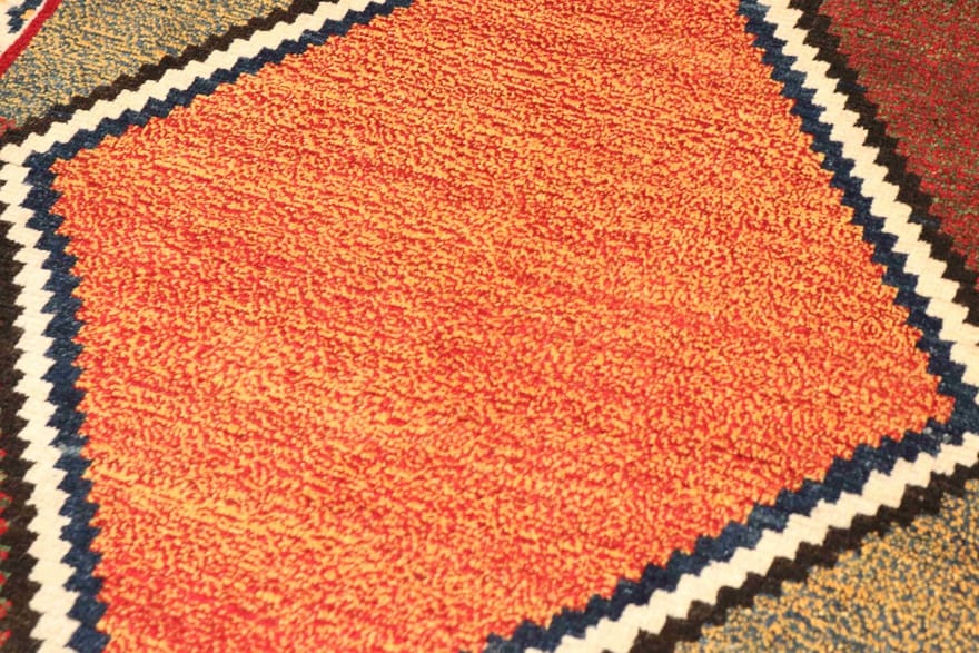 Hand-Knotted Wool Qashqai Persian Rug, 163 × 100 cm