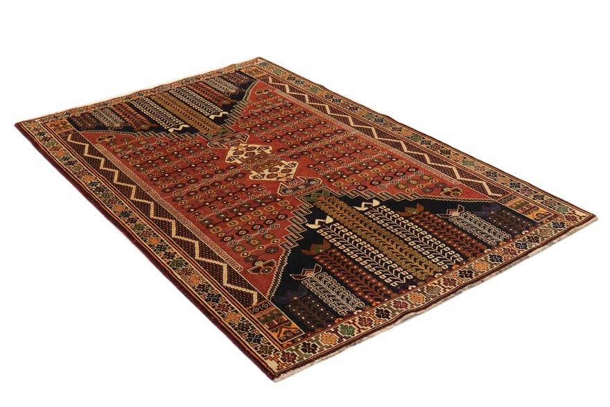 Qashqai Persian Rug — hand-knotted, 270 × 171 cm