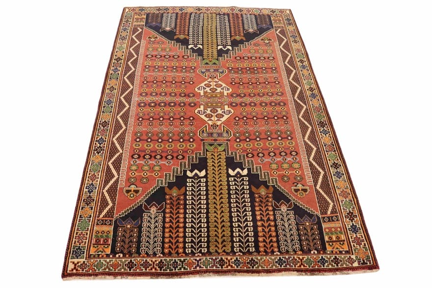 Qashqai Persian Rug — hand-knotted, 270 × 171 cm