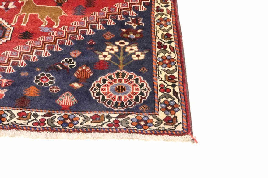 ghashghai-teppich-289x176-cm-feinster-orientteppich-handgeknupft-6 Qashqai Persian Rug 287 × 175 cm, Wool, hand-knotted