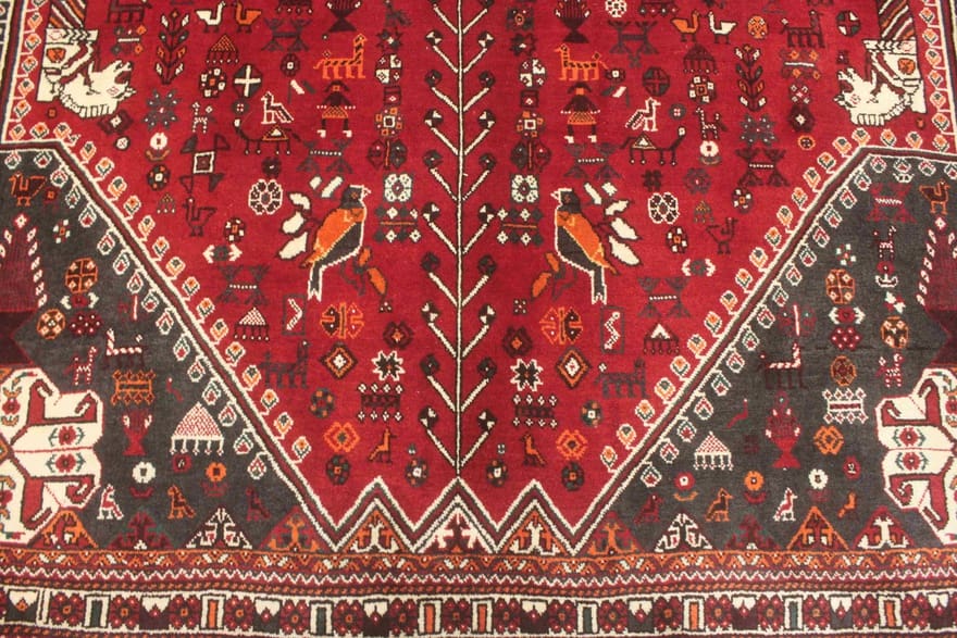 Qashqai Persian Rug 290 × 201 cm, hand-knotted