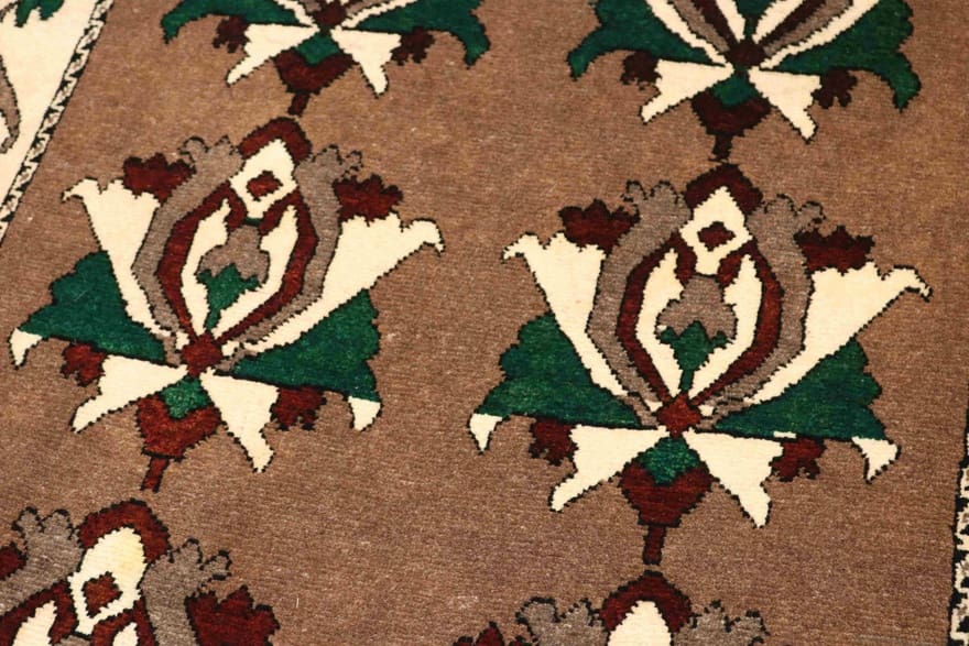 ghashghai-teppich-308x106-cm-traditionell-handgeknupft-perserteppich-3 Qashqai Persian Rug 306 × 105 cm, Wool, hand-knotted