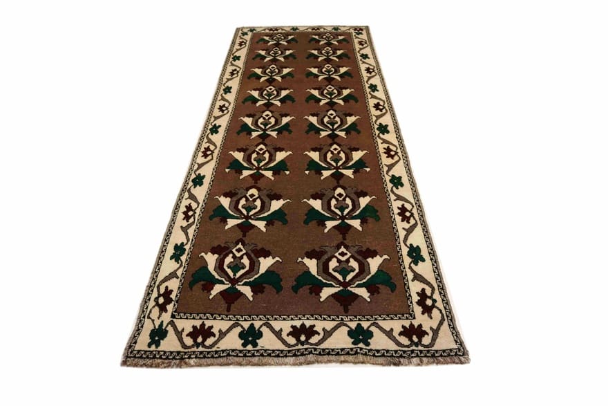 ghashghai-teppich-308x106-cm-traditionell-handgeknupft-perserteppich-4 Qashqai Persian Rug 306 × 105 cm, Wool, hand-knotted
