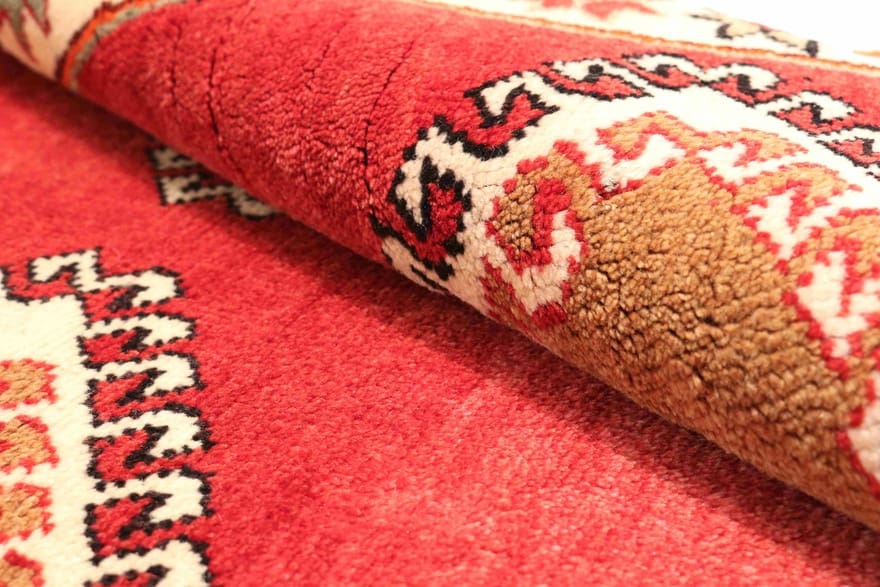 Qashqai Persian Rug — hand-knotted, 250 × 132 cm