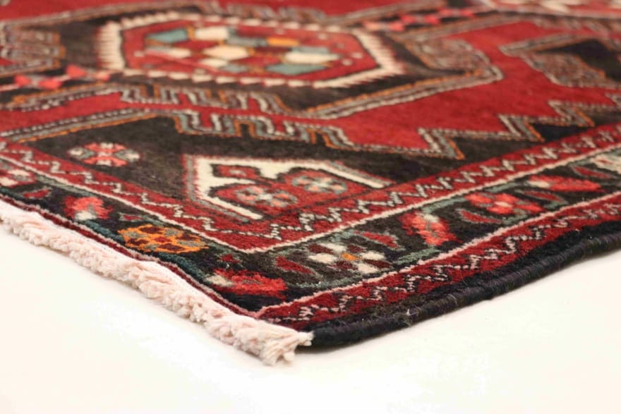 orientteppich-316x107-cm-semi-antik-handgeknupft-3 Hand-Knotted Wool Persian Rug, 314 × 106 cm