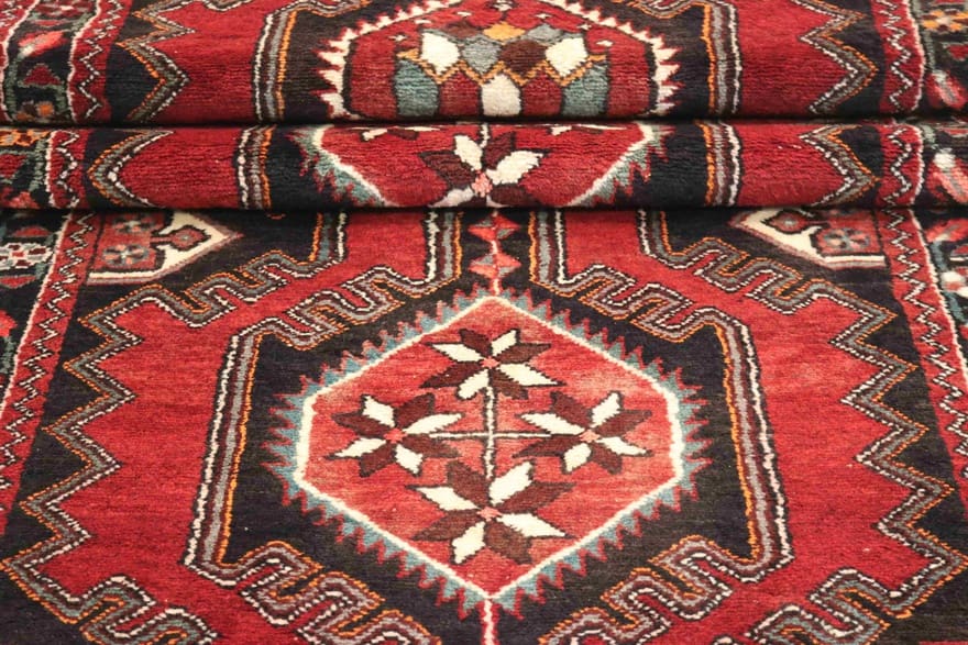orientteppich-316x107-cm-semi-antik-handgeknupft-4 Hand-Knotted Wool Persian Rug, 314 × 106 cm