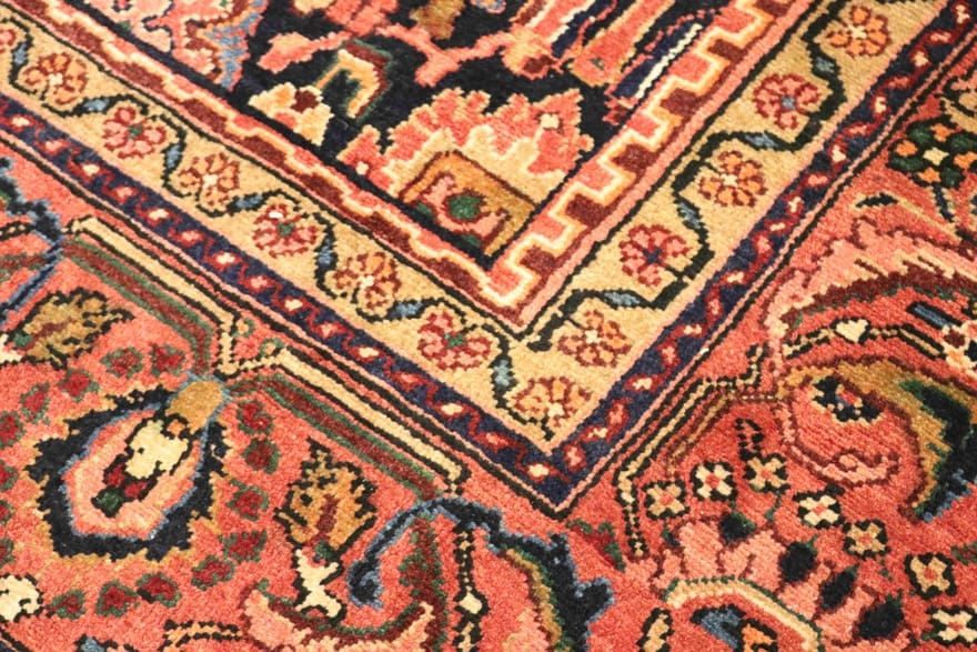 nanaj-orientteppich-333x221-cm-marineblau-handgeknupft-4 Persian Rug 331 × 220 cm, Wool, hand-knotted