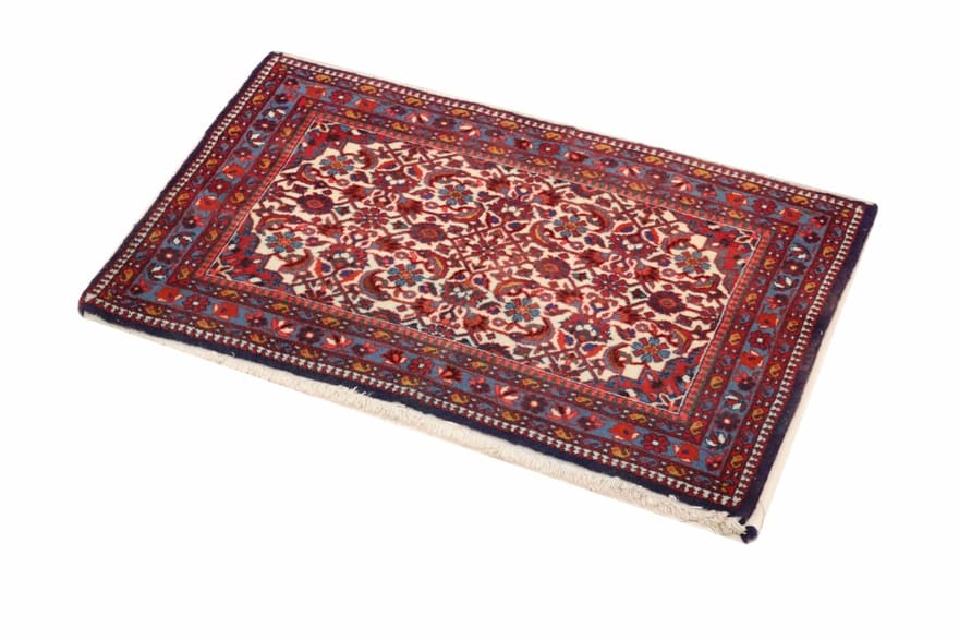 rugeast-tafresch-teppich-100x61-cm-handgeknupft-persischer-stil-3 Hand-Knotted Wool Persian Rug, 98 × 60 cm