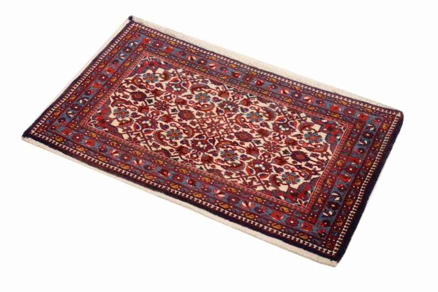 rugeast-tafresch-teppich-100x61-cm-handgeknupft-persischer-stil-4 Hand-Knotted Wool Persian Rug, 98 × 60 cm