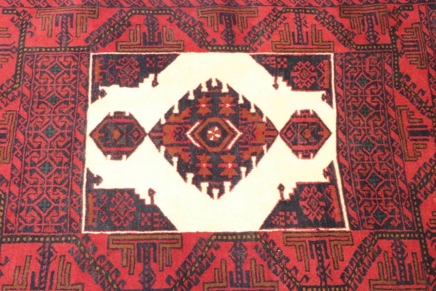 Baluch Persian Rug 148 × 90 cm, Wool, hand-knotted
