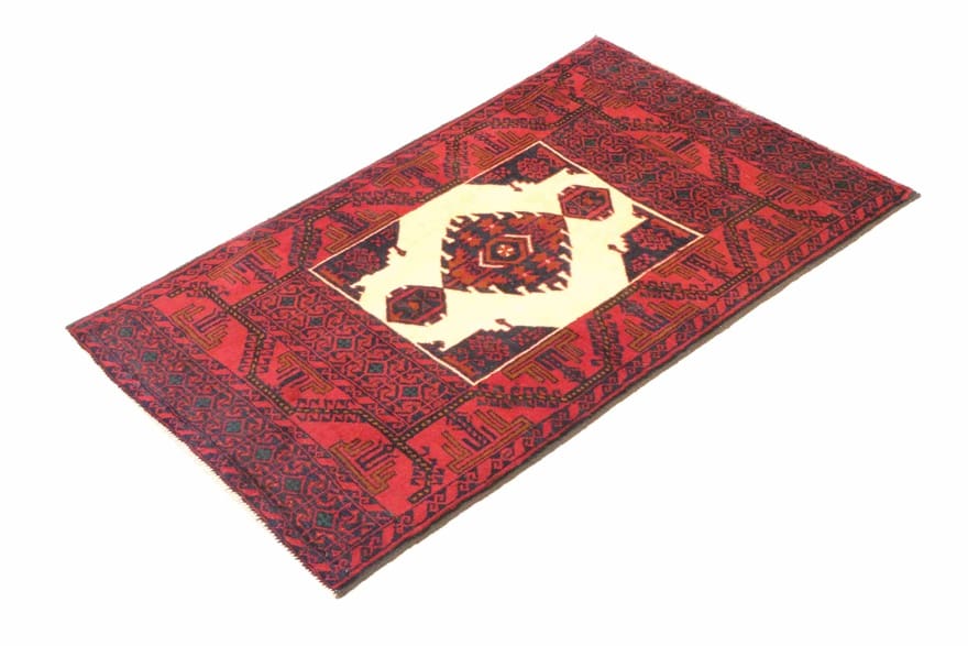 Baluch Persian Rug 148 × 90 cm, Wool, hand-knotted