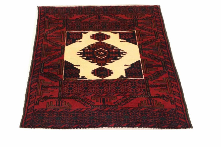 Baluch Persian Rug 148 × 90 cm, Wool, hand-knotted