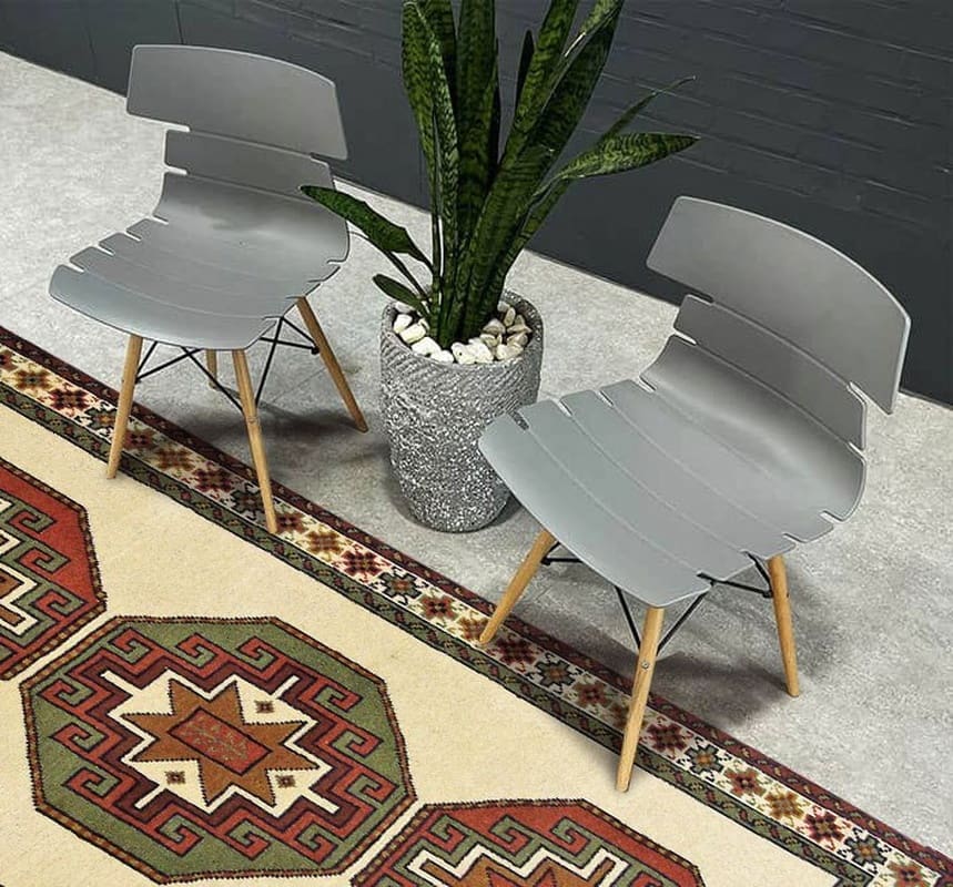 handgefertigter-orientteppich-193x114-cm-aus-wolle-im-kurdi-design-1 Persian Rug — hand-knotted, 191 × 113 cm, Wool