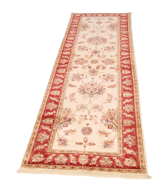 Ziegler Pakistani Rug — hand-knotted, 246 × 82 cm, Wool