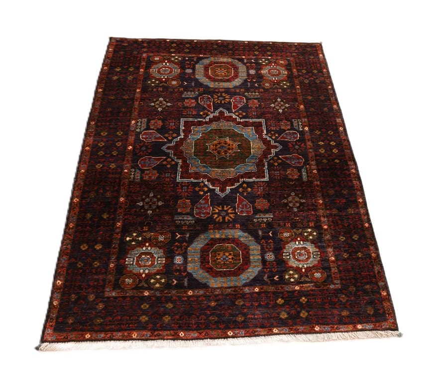 Mamluk Pakistani Rug — hand-knotted, 151 × 104 cm, Wool