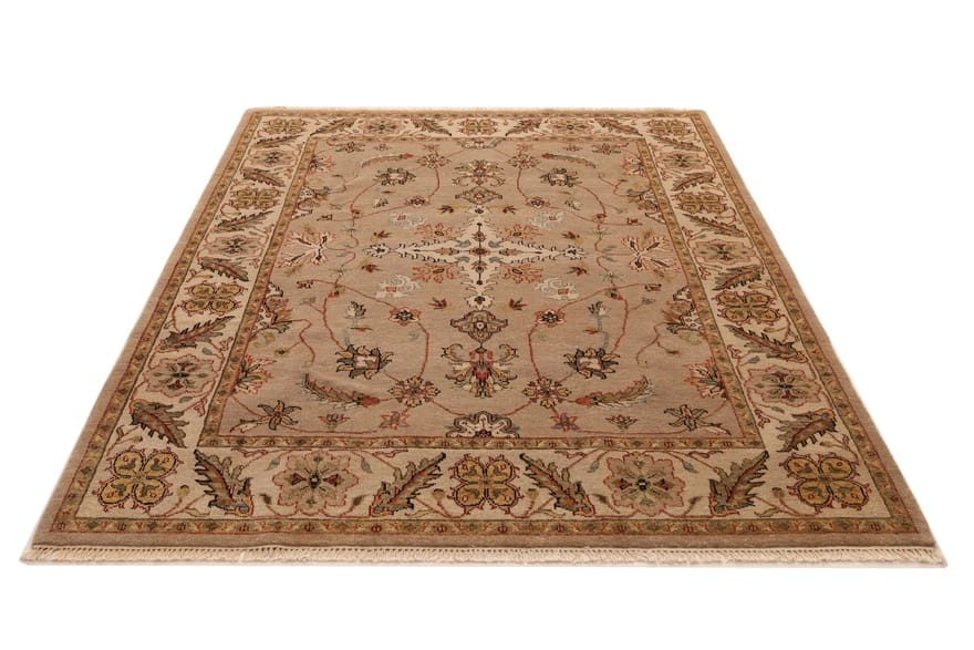 Ziegler Pakistani Rug — hand-knotted, 273 × 201 cm, Wool