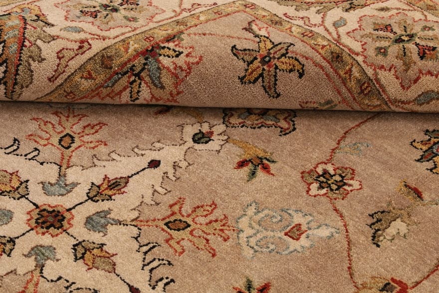 Ziegler Pakistani Rug — hand-knotted, 273 × 201 cm, Wool